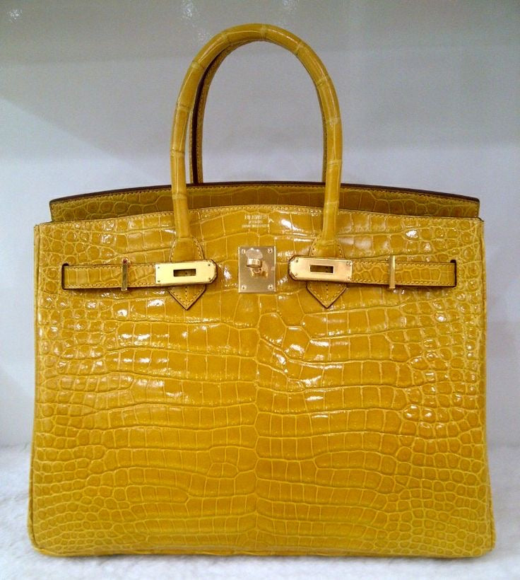 Executive Croc Handbag