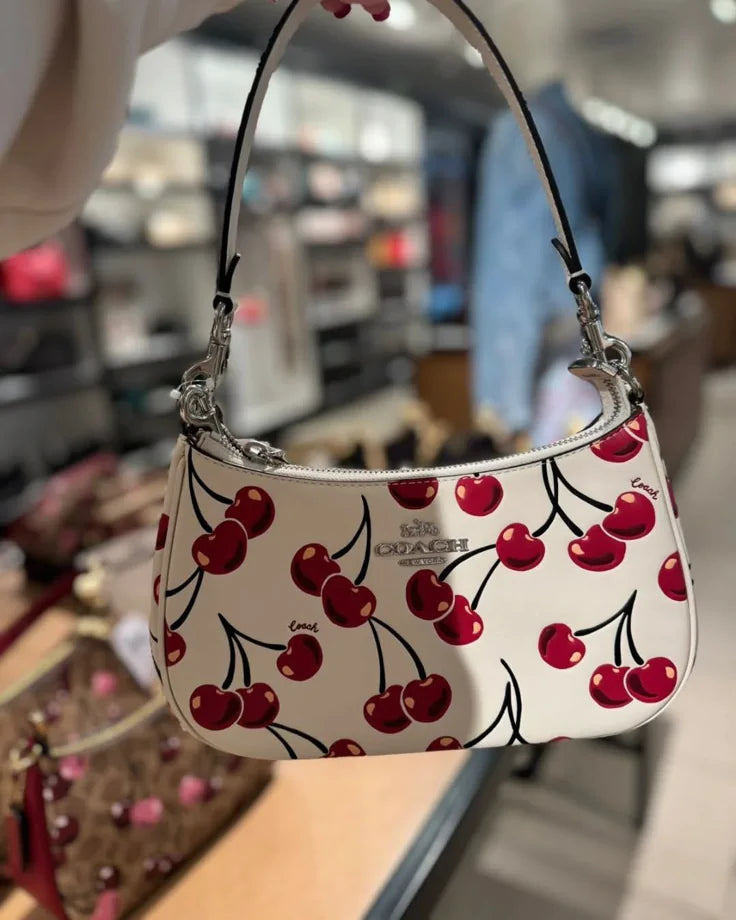 Cherry shoulder bag