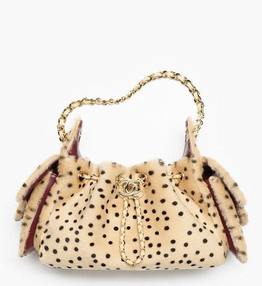 Cheetah Bucket Bag