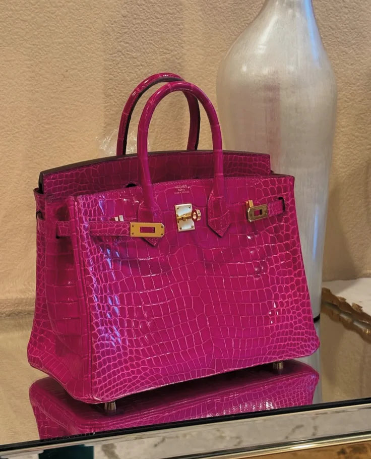 Executive Croc Handbag