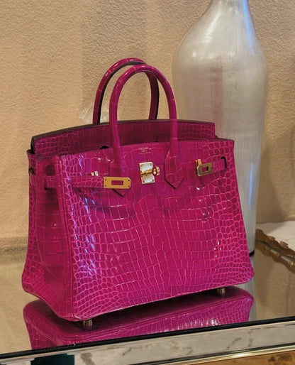 Executive Croc Handbag